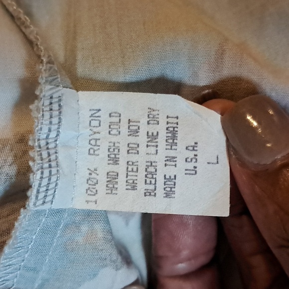 Paradise Bay Long Dress Women Size L Tropical Floral Print Vacay Hawaiian - Picture 7 of 8